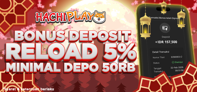 BONUS 5% SPECIAL RELOAD